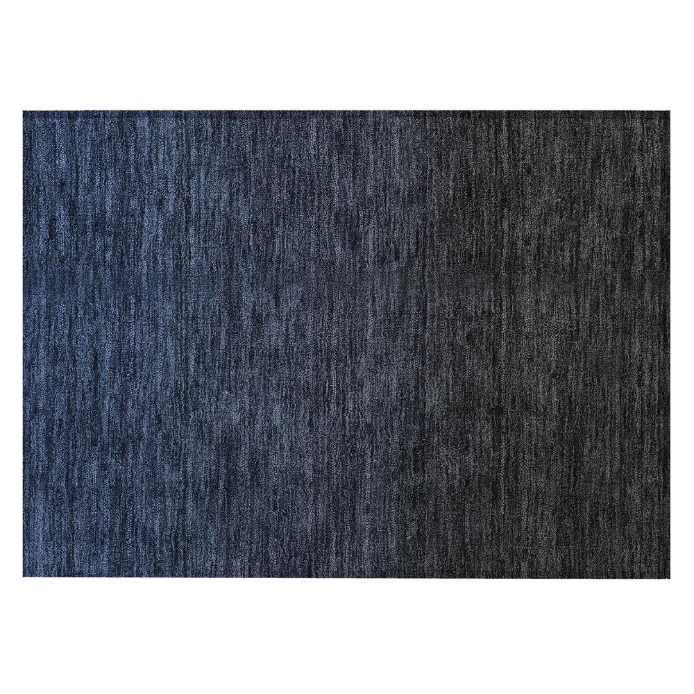 Addison Rugs Machine Washable Indoor/ Outdoor Chantille Ombre Solid Rug Navy - 1'8" x 2'6"