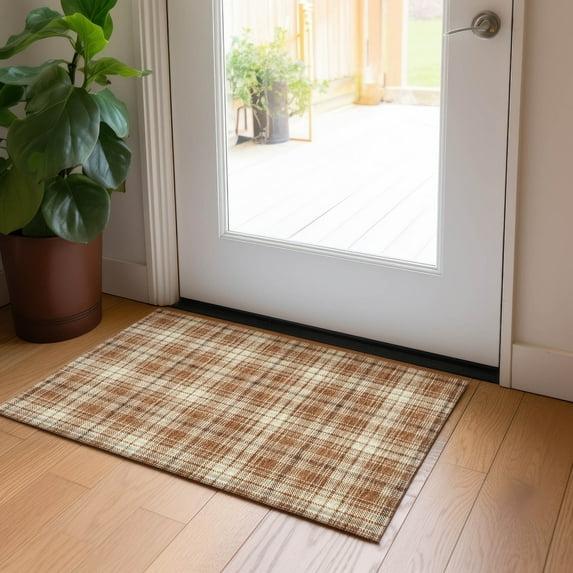 Chayden Indoor/Outdoor Chantille ACN993 Paprika Area Rug