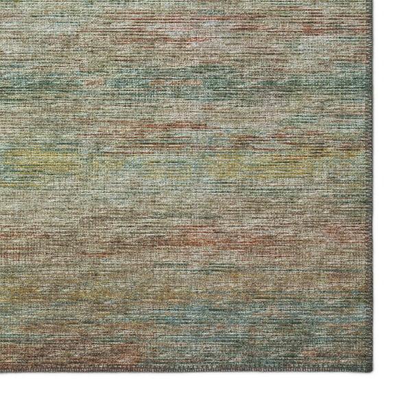 Addison Rugs Indoor/ Outdoor Marston Dynamic Transitional Striped Washable Area Rug 3' x 5' - Multi