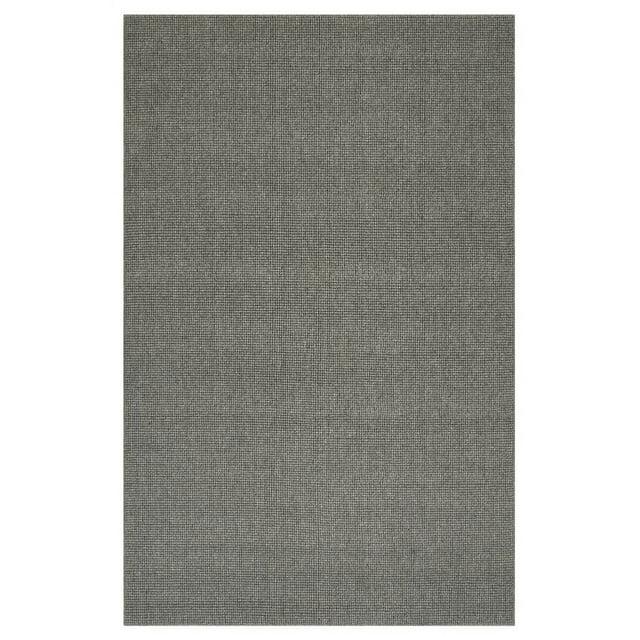 Addison Rugs Jaxon 8' x 10' Rectangle Transitional Wool Area Rug in Pewter Gray