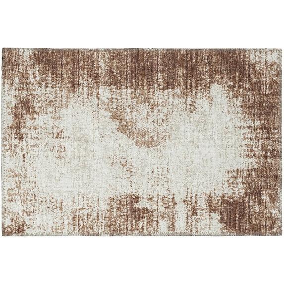 Addison Rugs Rylee Brown Transitional Abstract 1'8" x 2'6" Accent Rug Brown ARY31