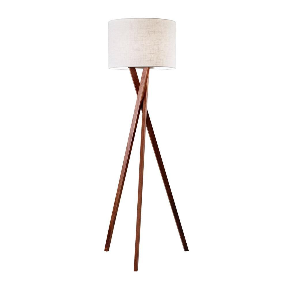 Harcourt 63'' Solid Wood Floor Lamp