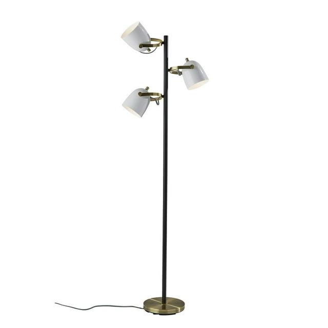 Kenneth Metal 3-Light Floor Lamp (65")