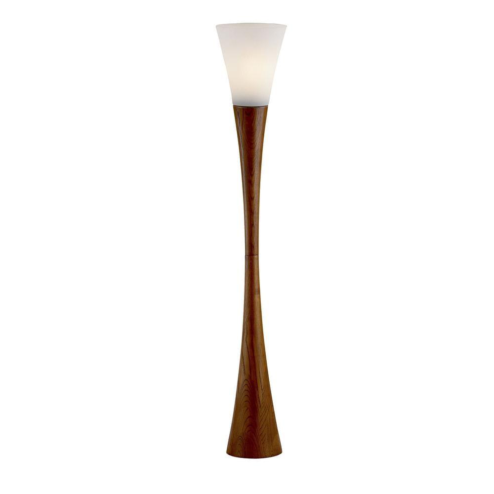 Espresso Floor Lamp (68")