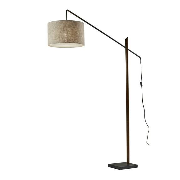 Cornelius Wood Arc Sectional Floor Lamp (85")