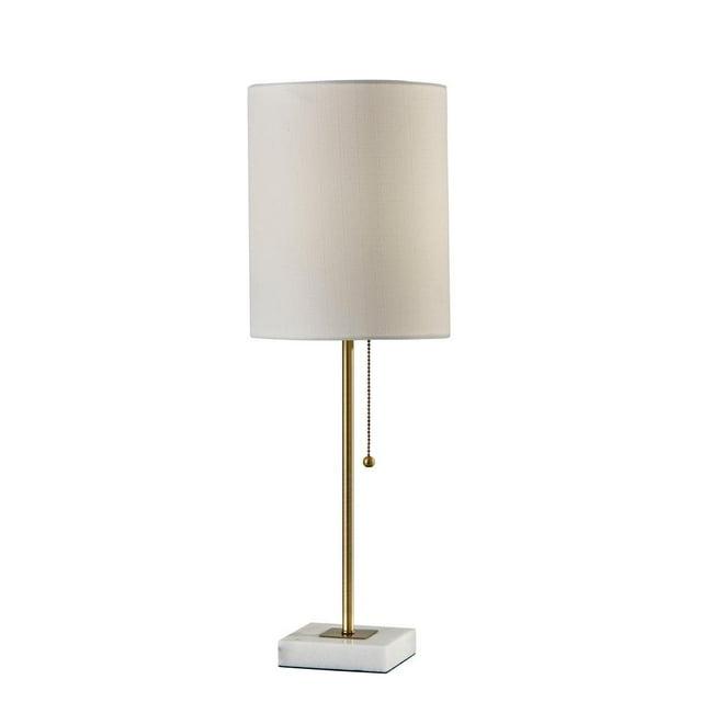 Adesso Fiona Table Lamp, Antique Brass