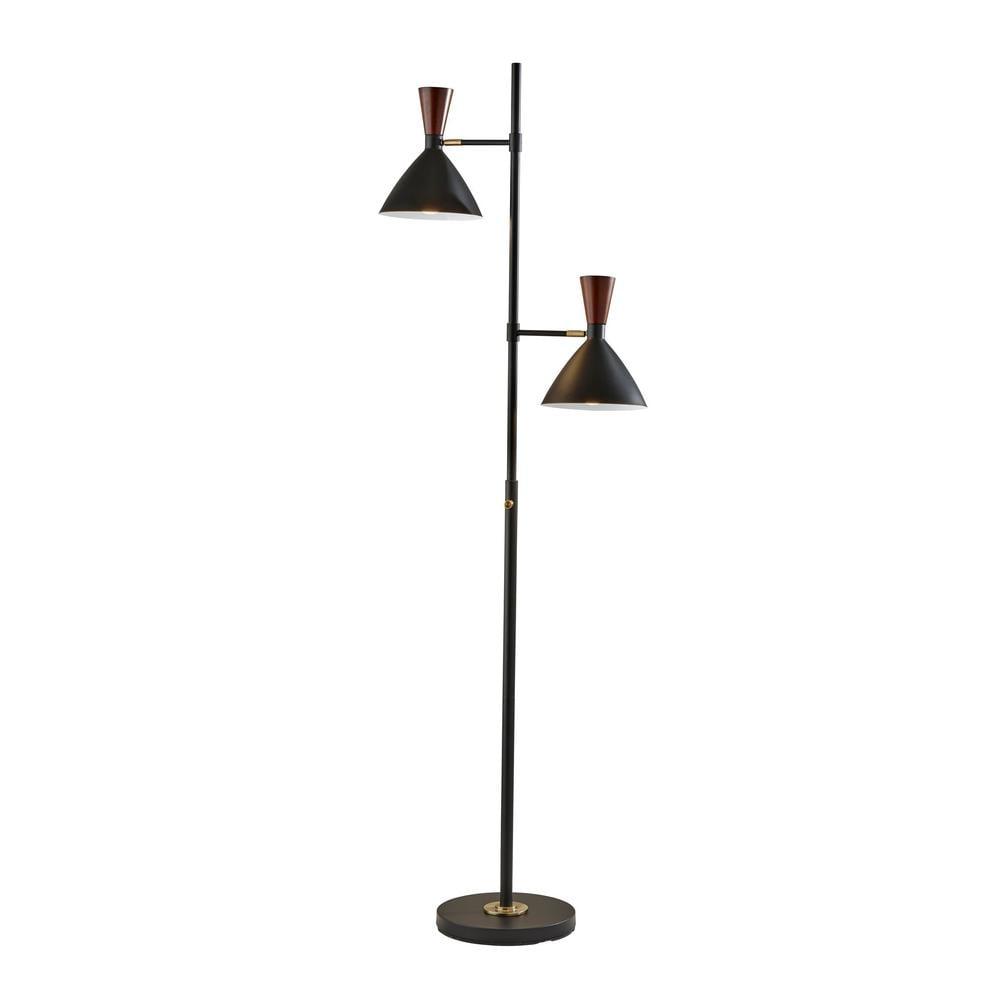 Ravenna Metal 2-Light Floor Lamp (67")