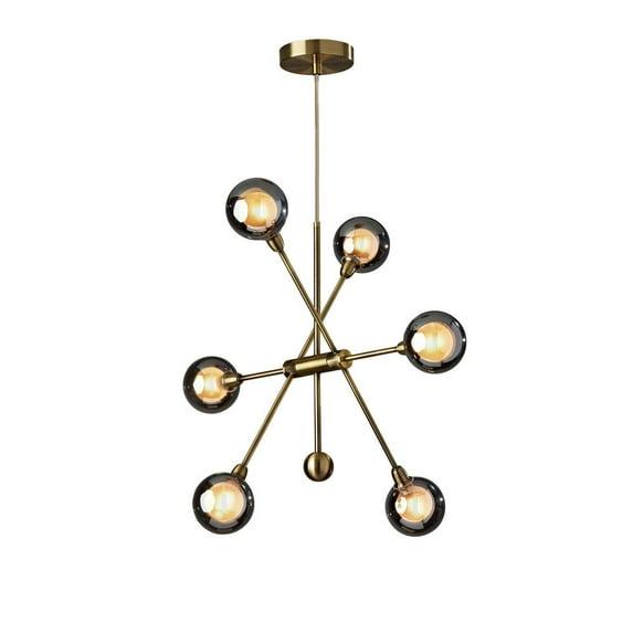 Adesso Starling LED 6 Light Chandelier