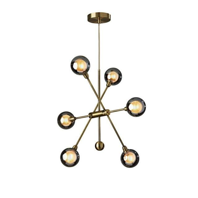 Adesso Starling LED 6 Light Chandelier