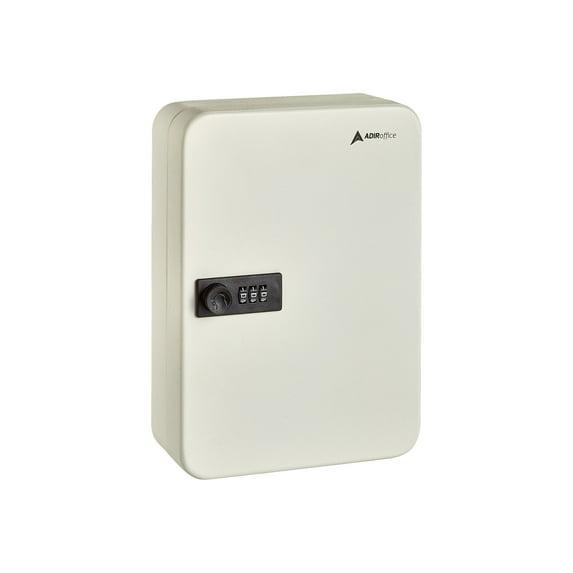AdirOffice Steel Secure Key Cabinet with Combination Lock