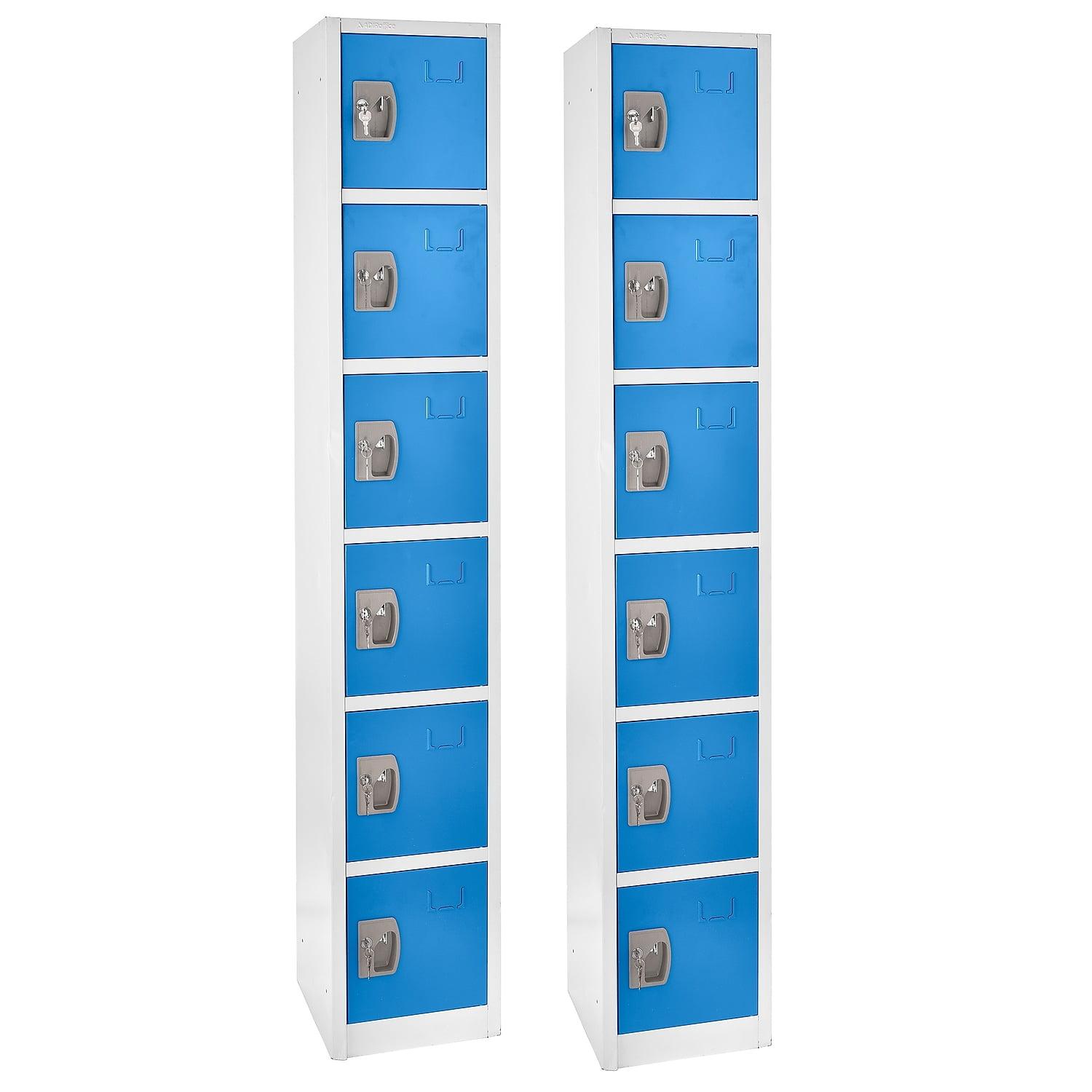 6 - Section 12" Wide Storage Locker (Set of 2)