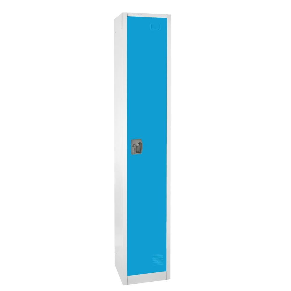 AdirOffice 12'' Wide Steel 1-Tier School and Gym Locker (Set of 4)