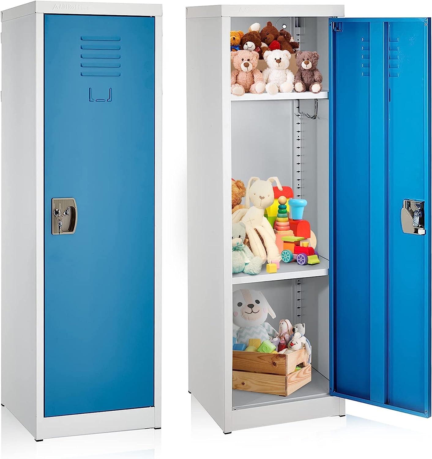 AdirOffice Steel 1-Tier School and Home Storage Locker