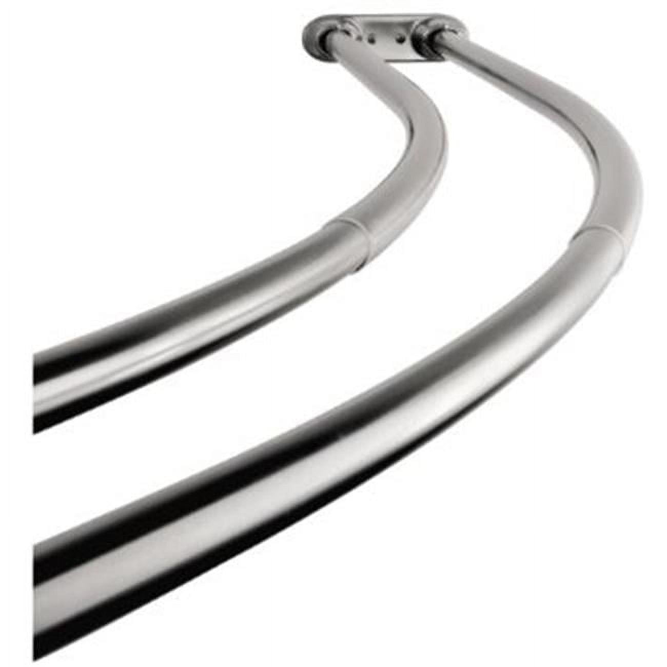 Kingston Brass Kingston Brass Edenscape 60-Inch to 72-Inch Adjustable Double Curved Shower Curtain Rod