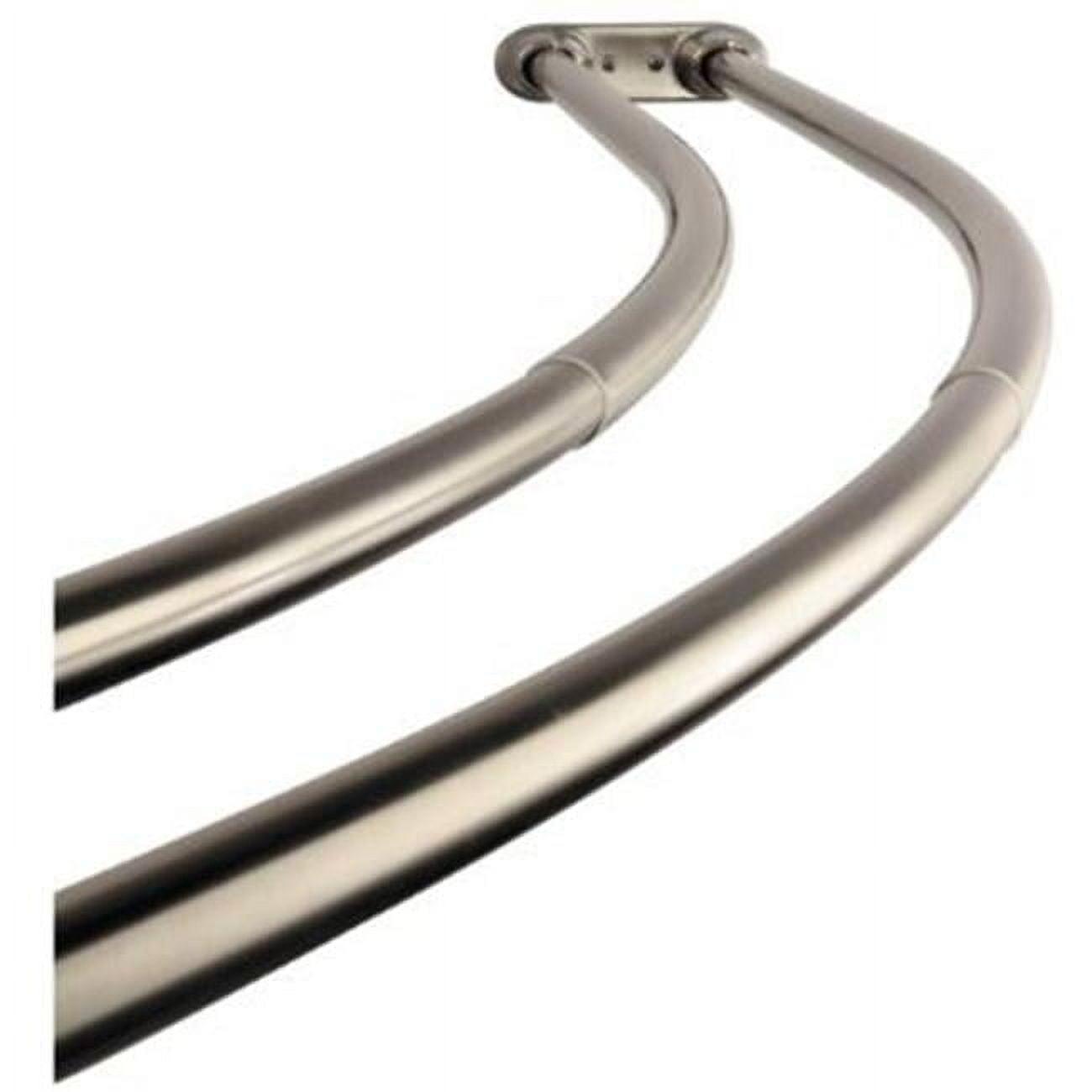 Kingston Brass Kingston Brass Edenscape 60-Inch to 72-Inch Adjustable Double Curved Shower Curtain Rod