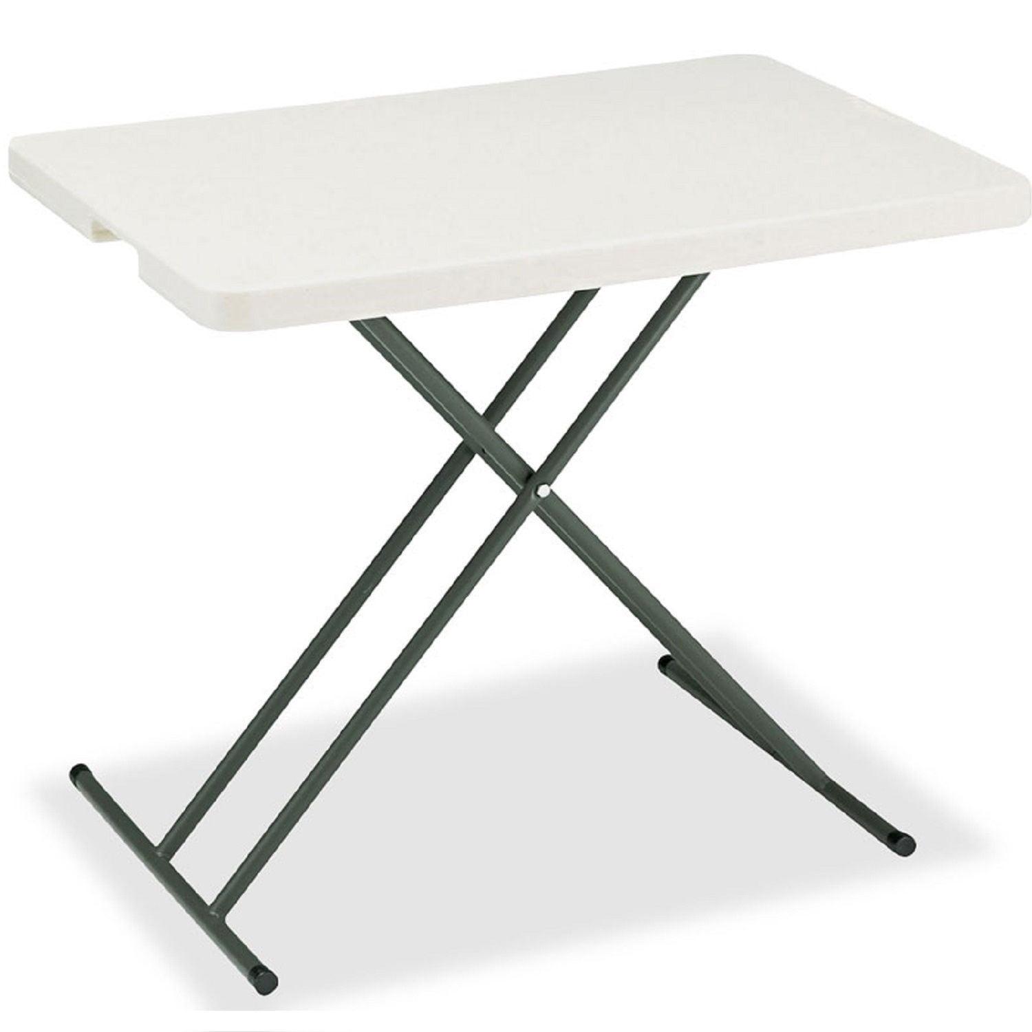 Global Industrial 30'' Rectangular Adjustable Folding Table
