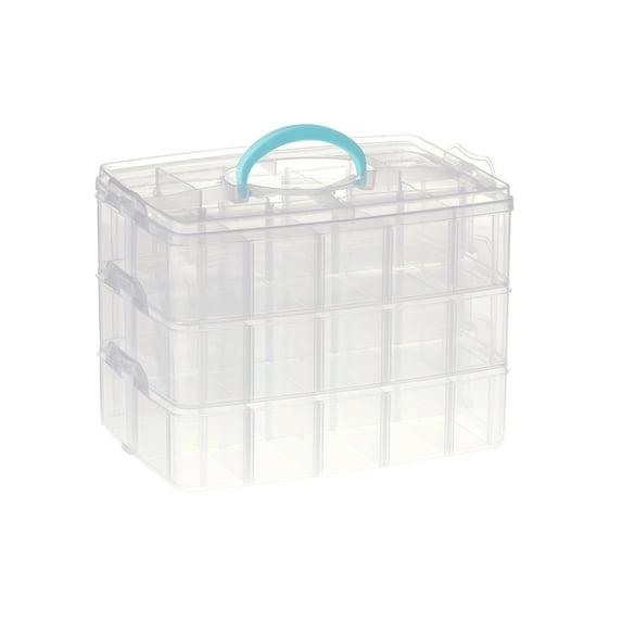 Adjustable Snap Box Jewelry Organizer by Bead Landing™