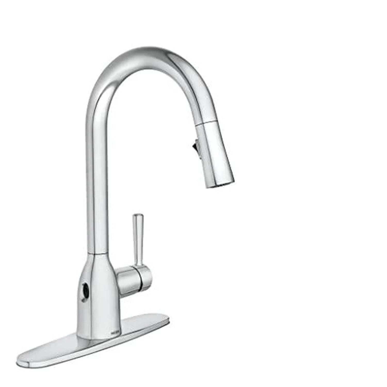 Moen Adler MotionSense Wave Single Handle Pulldown Kitchen Faucet with Power Clean Technology