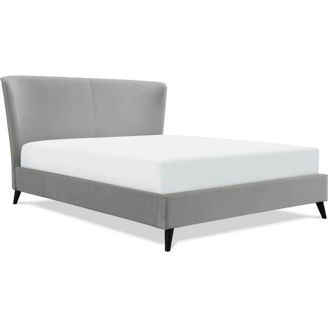 Adore Decor Adele Jupiter Wingback Upholstered Platform Bed