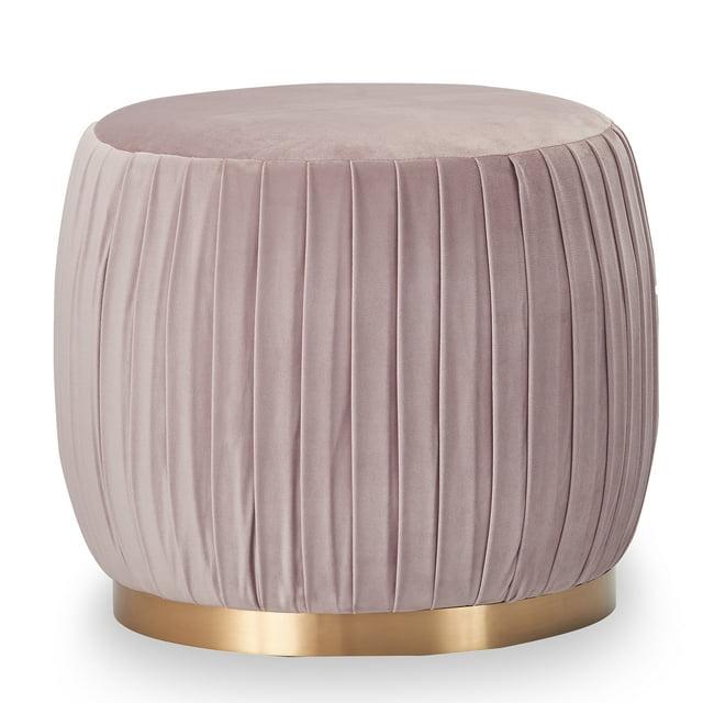 Adore Decor Adore Pleated Ottoman