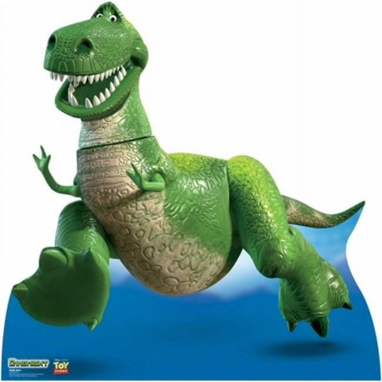 49'' Green Cardboard Standup of Rex from Toy Story