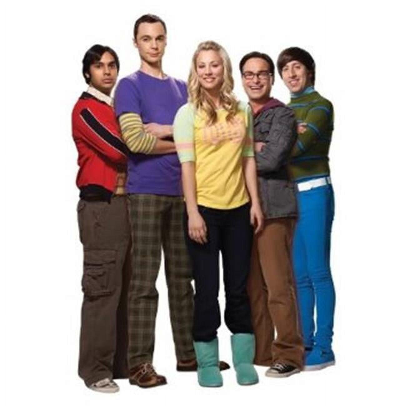 Life-Size Big Bang Theory Group Cardboard Standup