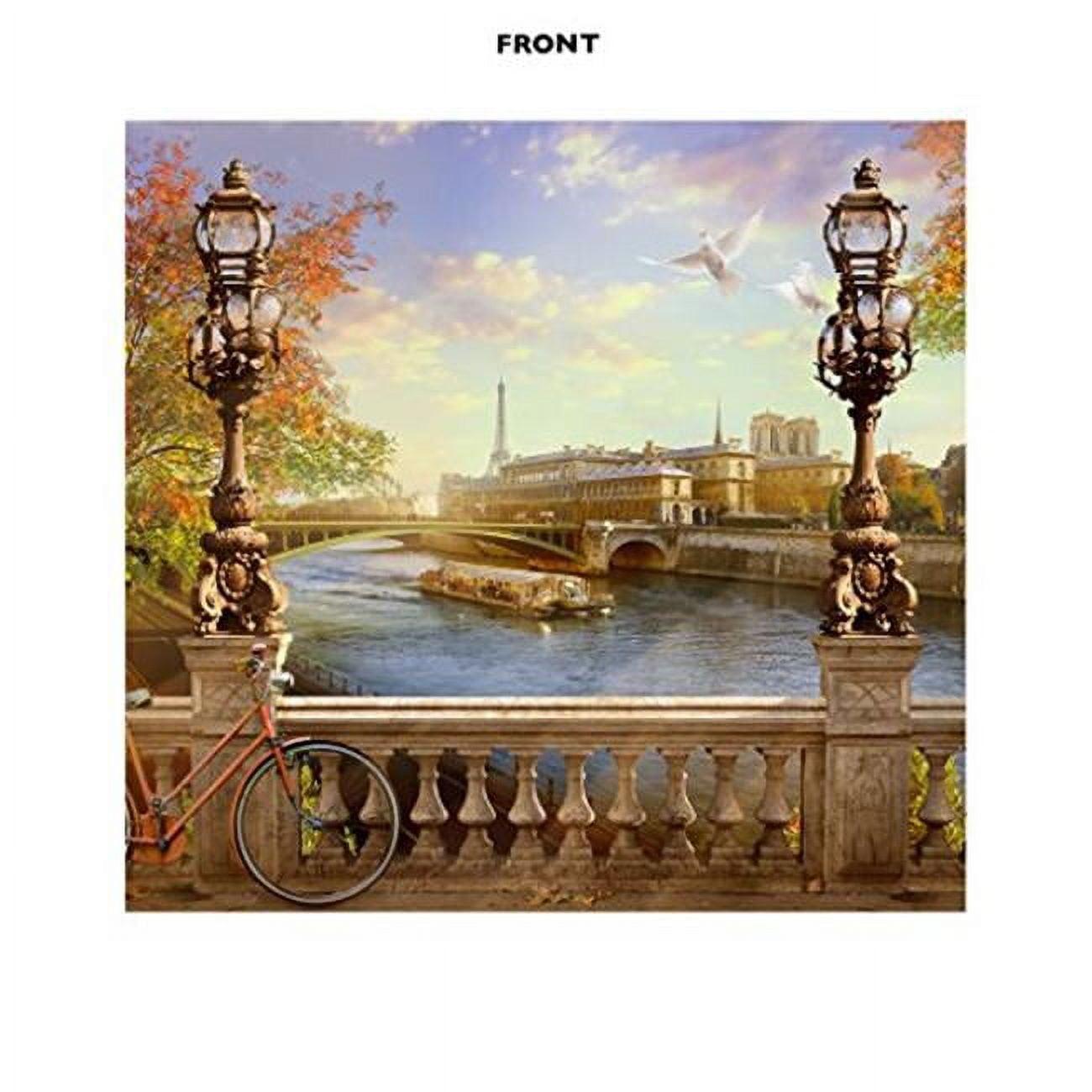 Paris Scenic View 88 x 84 Wall Decal