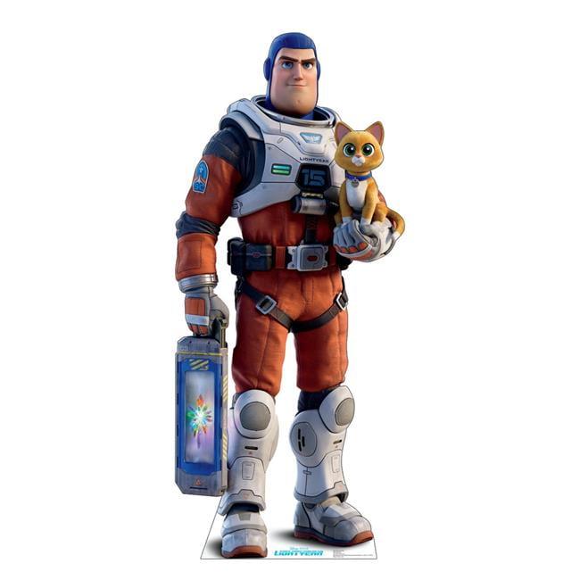 72 x 31 in. Buzz & Sox Cardboard Cutout - Disney & Pixars Lightyear