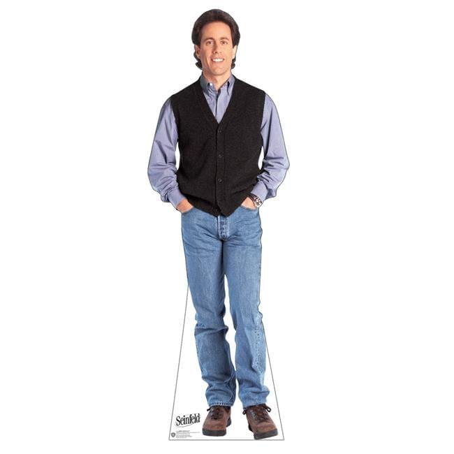 71 x 24 Inch Jerry Seinfeld Cardboard Standee