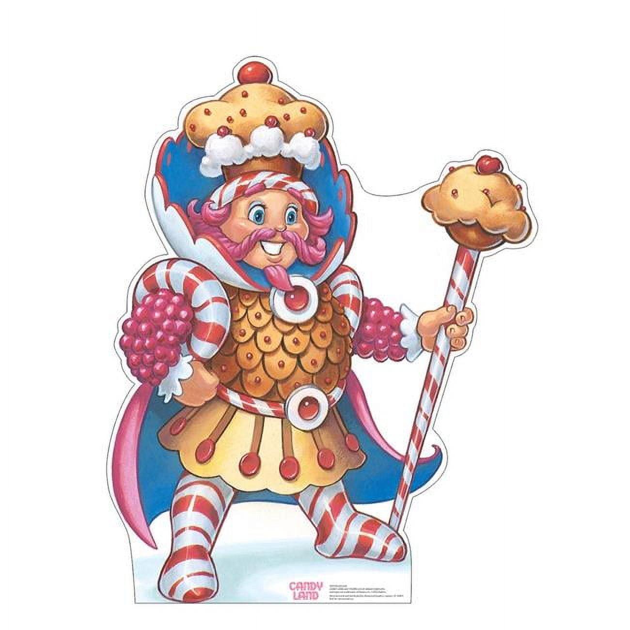 Life-Size Multicolor Cardboard King Kandy Candy Land Cutout