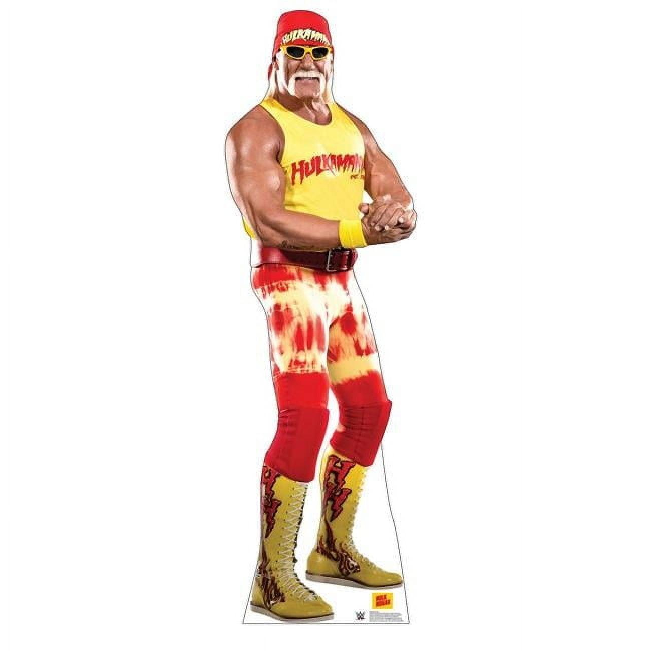 Life-Size Hulk Hogan Cardboard Standee with Easel Back