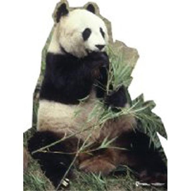 Life-Size Panda Bear Eating Bamboo Cardboard Stand-Up