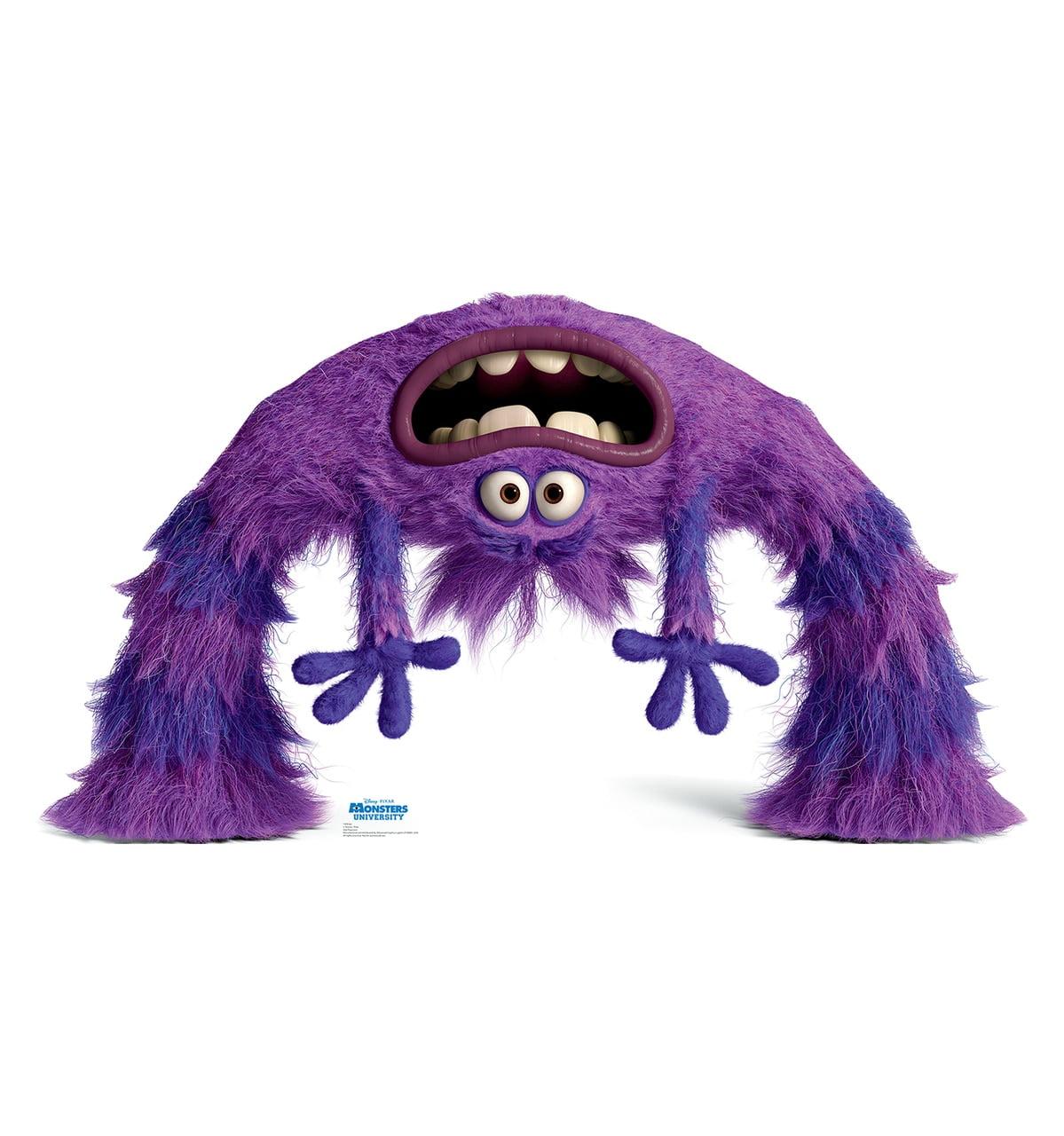 Art Purple Life Size Cardboard Cutout Standee - Monsters University