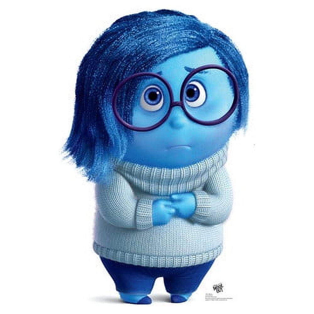 Disney Inside Out Sadness Blue Cardboard Cutout Standee