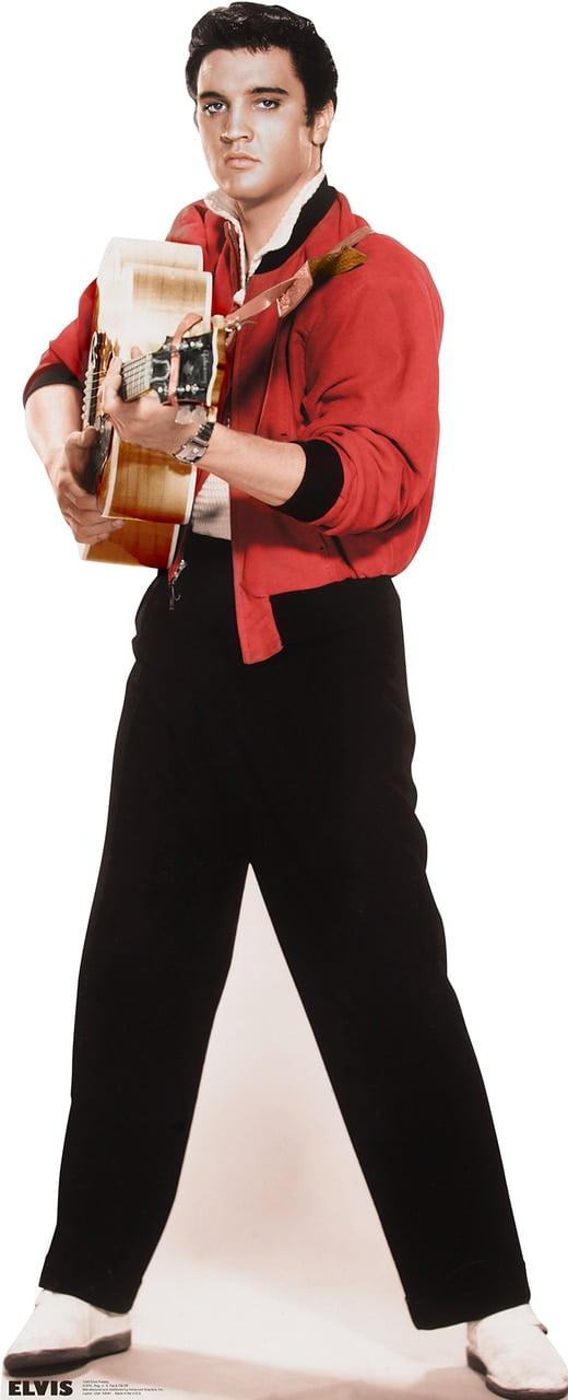 Elvis Presley Life-Size Red Jacket Cardboard Standup