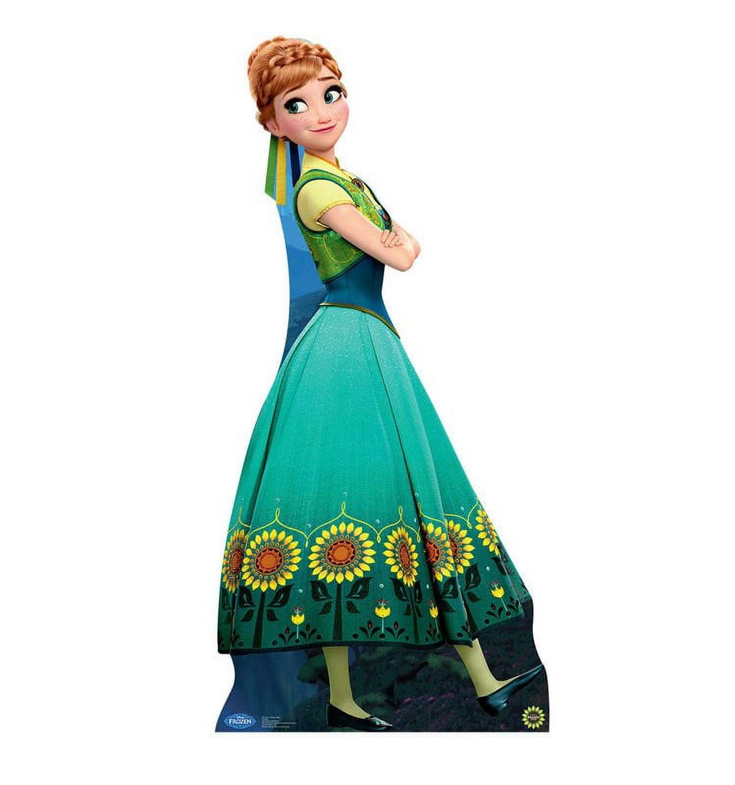 Frozen Fever Anna Floral Cardboard Stand-Up