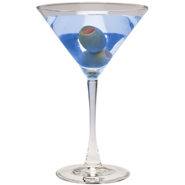 Life-Size Blue Martini Cardboard Stand-Up Decor