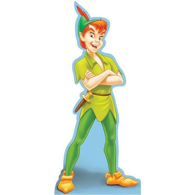 Peter Pan Life-Size Green Cardboard Stand-Up