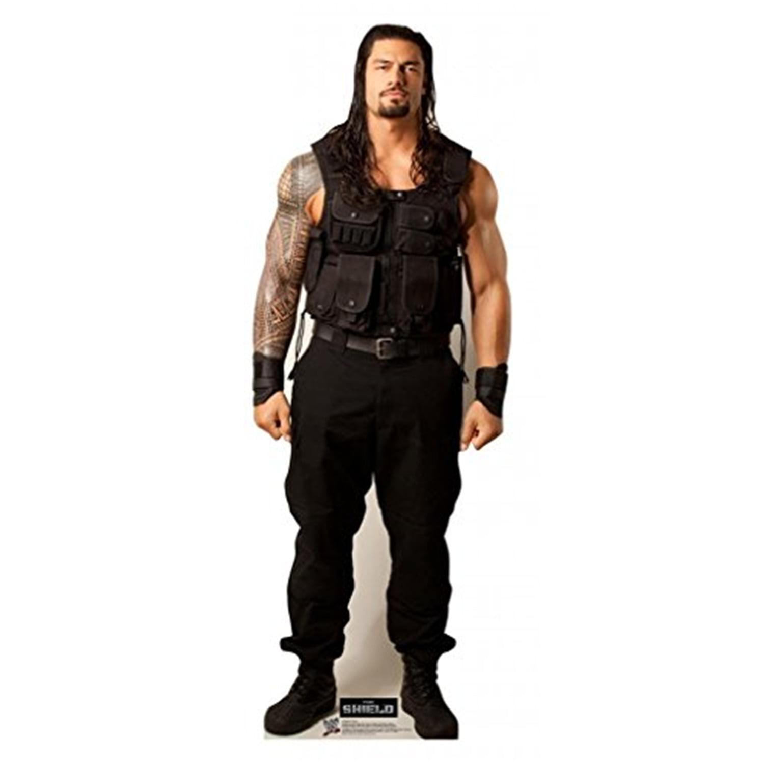 Life-Size Roman Reigns WWE Cardboard Standup 75" x 28"