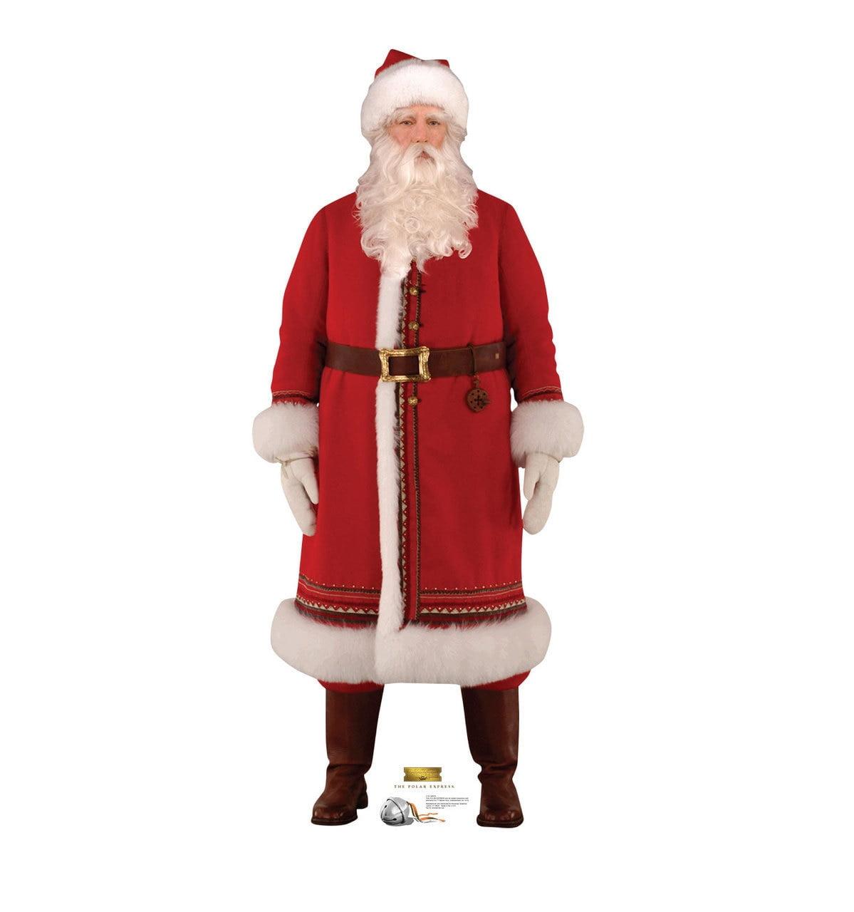 Santa The Polar Express Life-Size Cardboard Standee