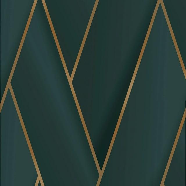 Advantage Blue, Manfred Teal Modern Herringbone Wallpaper