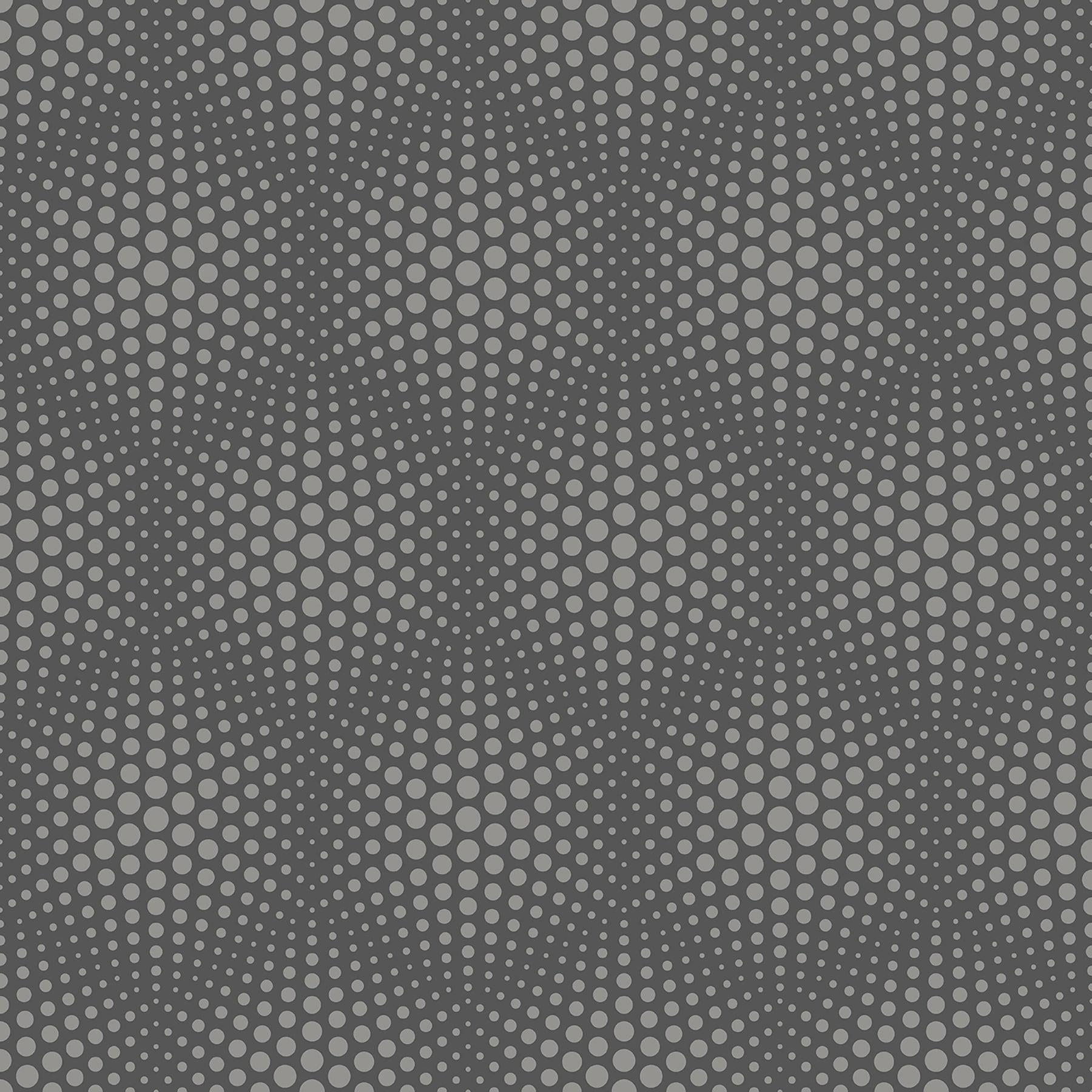 Advantage Milo Dark Grey Bubble Geometric Wallpaper