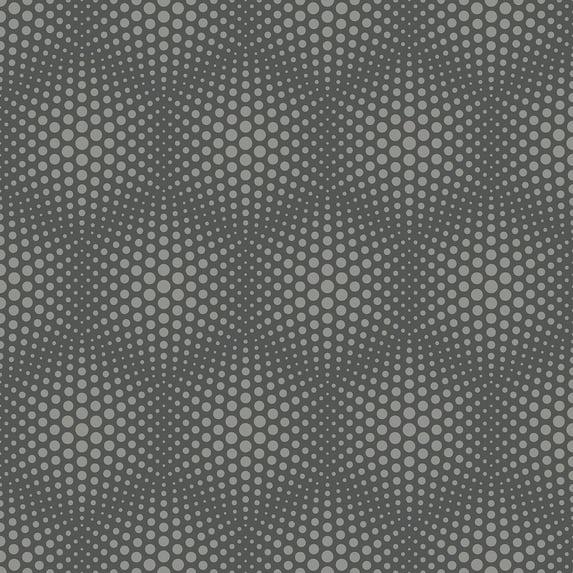 Advantage Milo Dark Grey Bubble Geometric Wallpaper