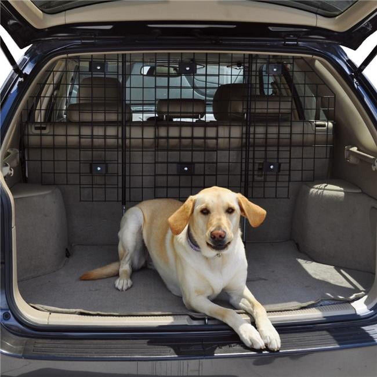 Advantek Adjustable Car Pet Barrier, Black