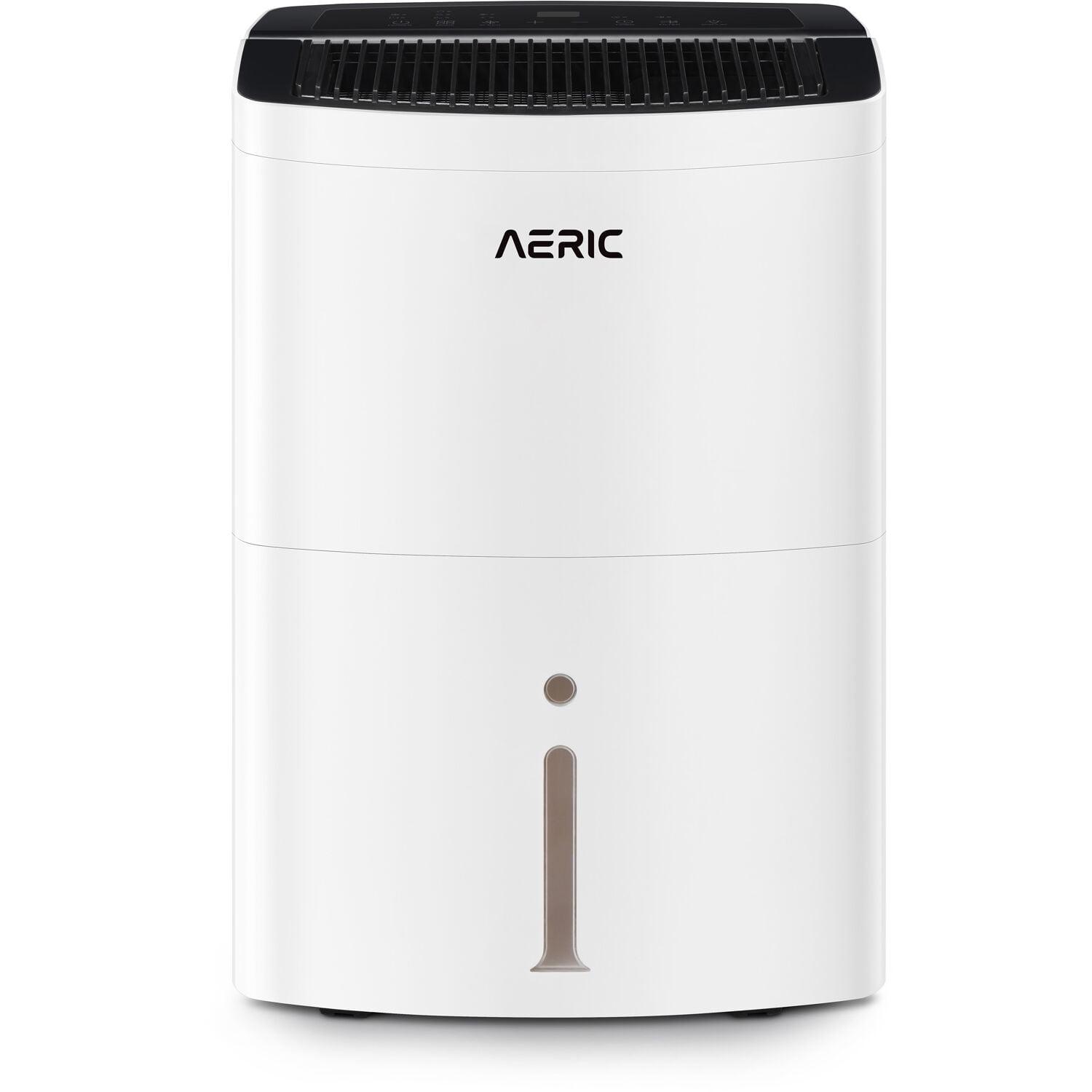 Aeric Energy Star 35 Pint Portable Dehumidifier: No Filter, 3 Settings, 3000+ sq. ft. Coverage, 2-Year Warranty