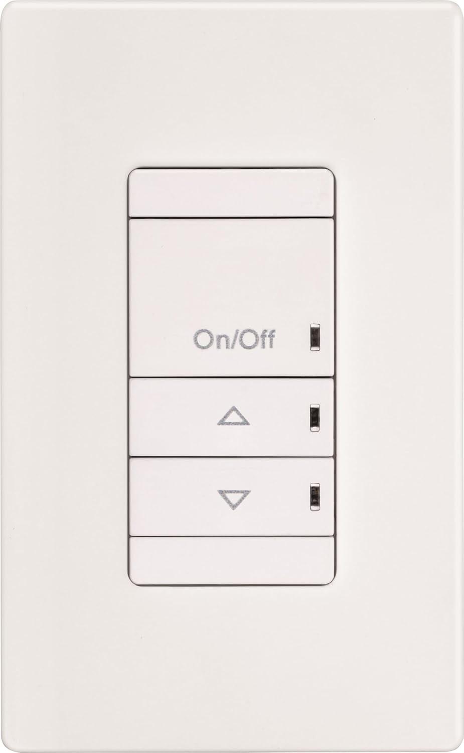 Lithonia Lighting Lighting Dimmer,3-Way Switch,120-277VAC SPODMRA MWO D WH