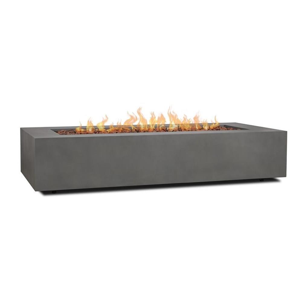AEGEAN Propane / Natural Gas Outdoor Fire Pit Table