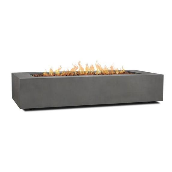 AEGEAN Propane / Natural Gas Outdoor Fire Pit Table