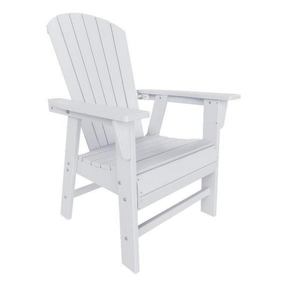Modern Adirondack High-Density Polyethylene (HDPE) Outdoor Adirondack Chair