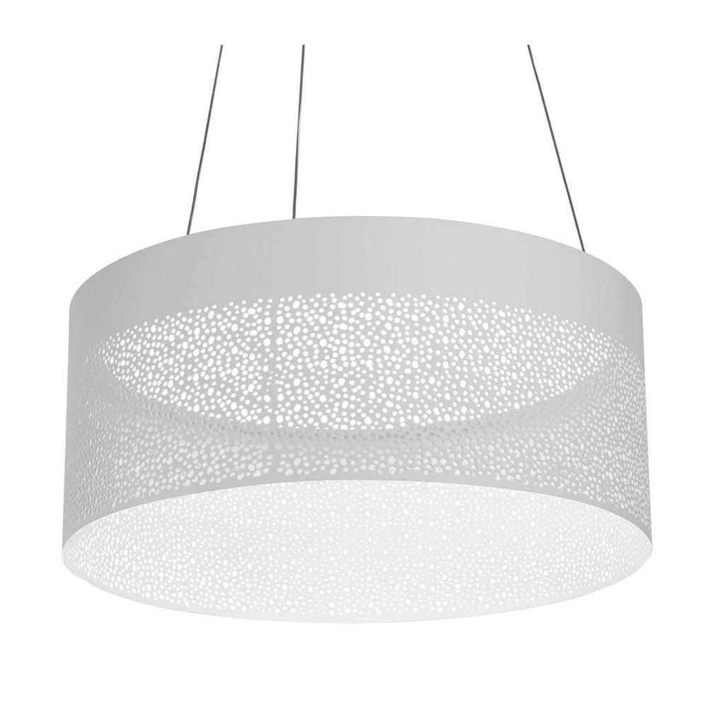 Afx Ashp2032l30d1 Ash 1 Light 20" Wide Led Pendant - White